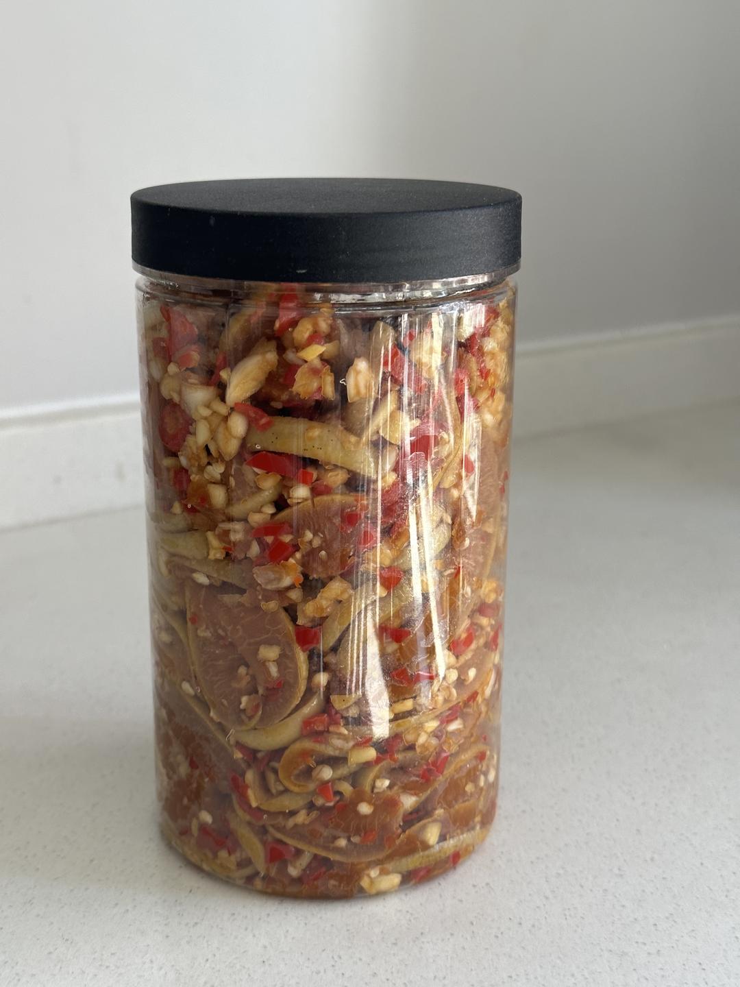 绝杀的凉拌柚子皮