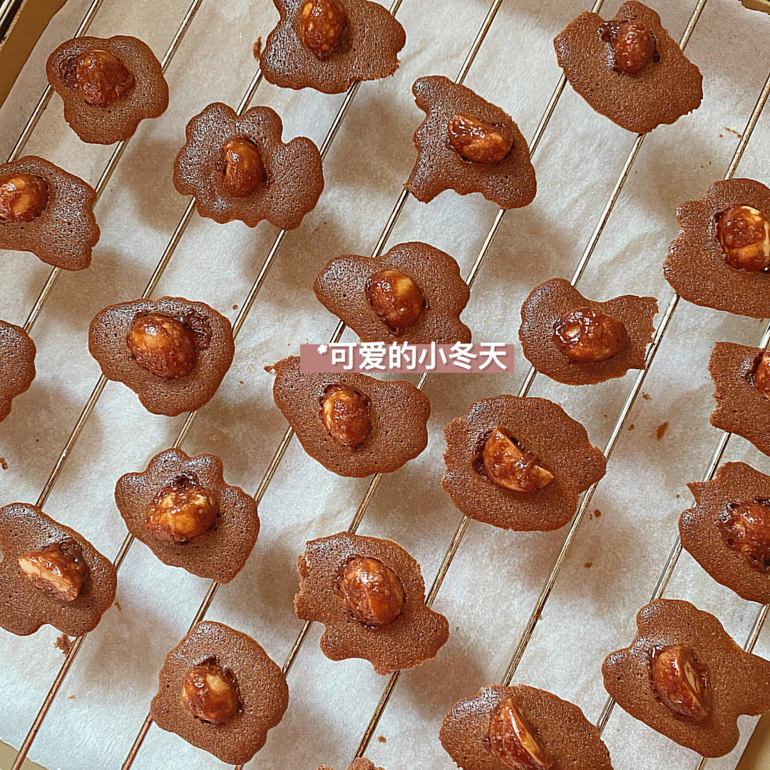 记录一下做夏威夷果可可脆片的方子（搬运于微博@Lunar野生烘焙师）