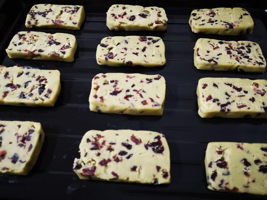 抹茶蔓越莓饼干