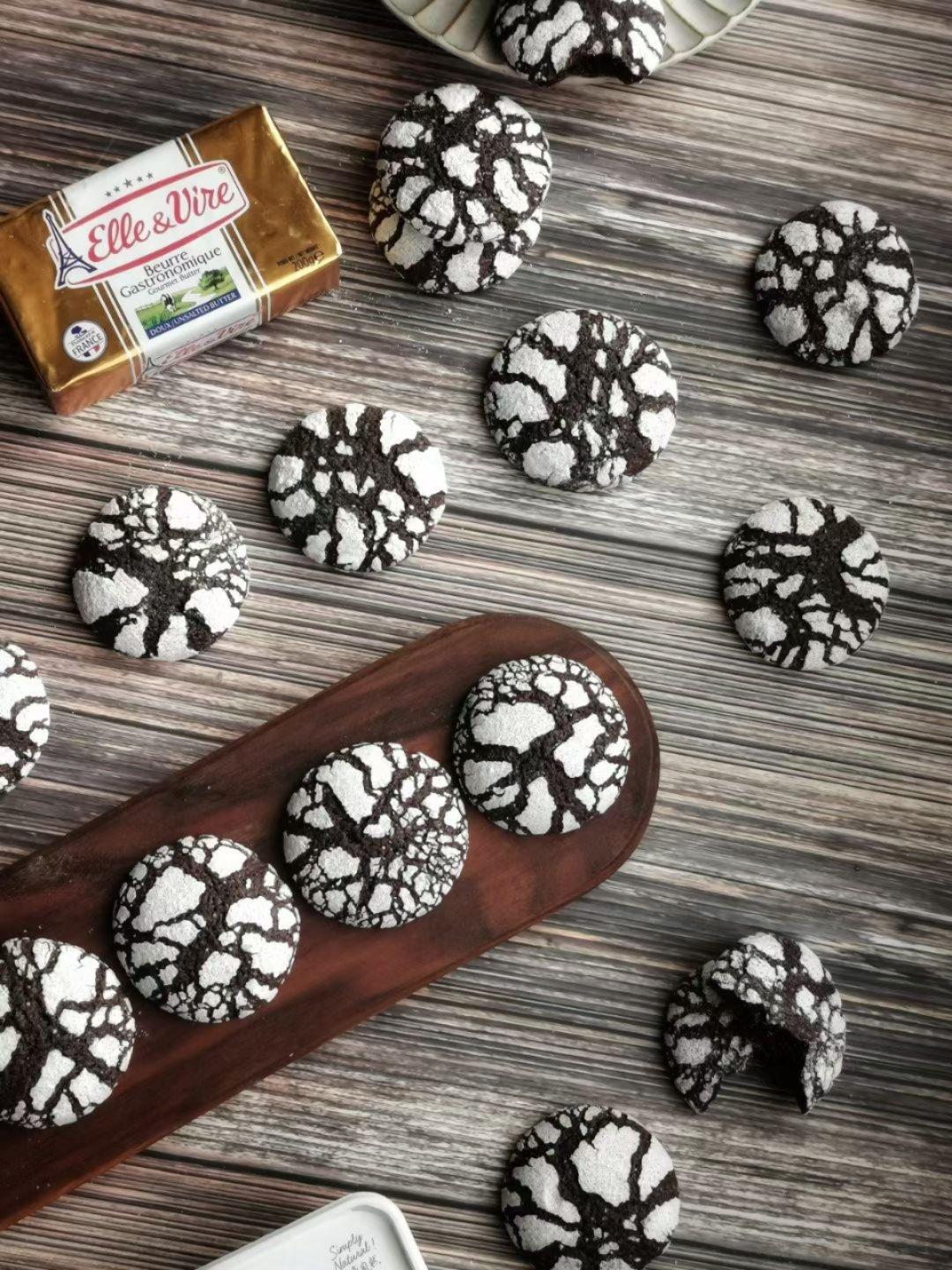 美式可可裂纹曲奇