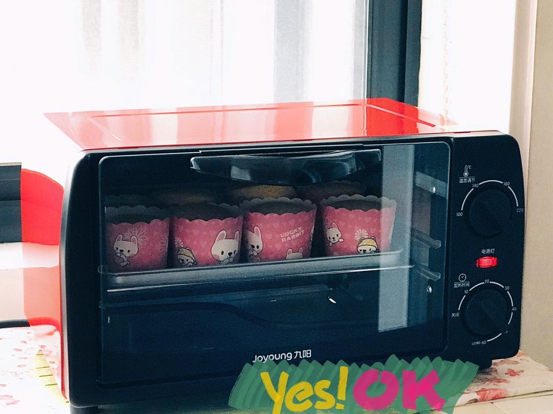 纸杯蛋糕 8寸戚风蛋糕的量