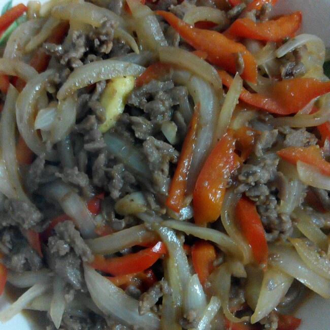 蚝油青椒牛肉丁