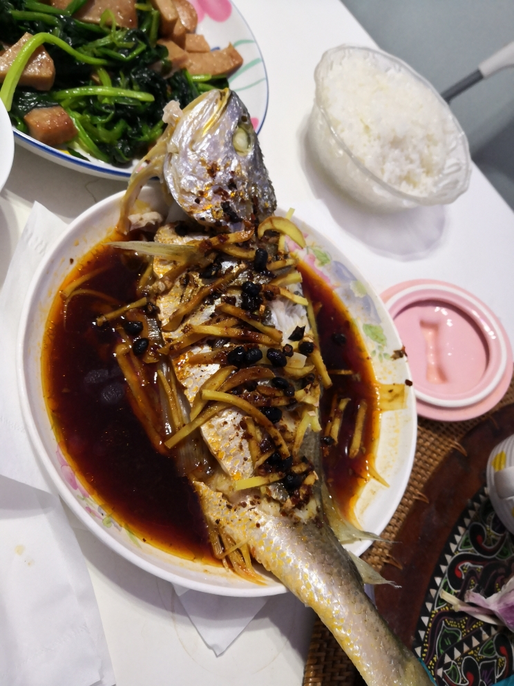 清蒸豆豉大黄鱼的做法