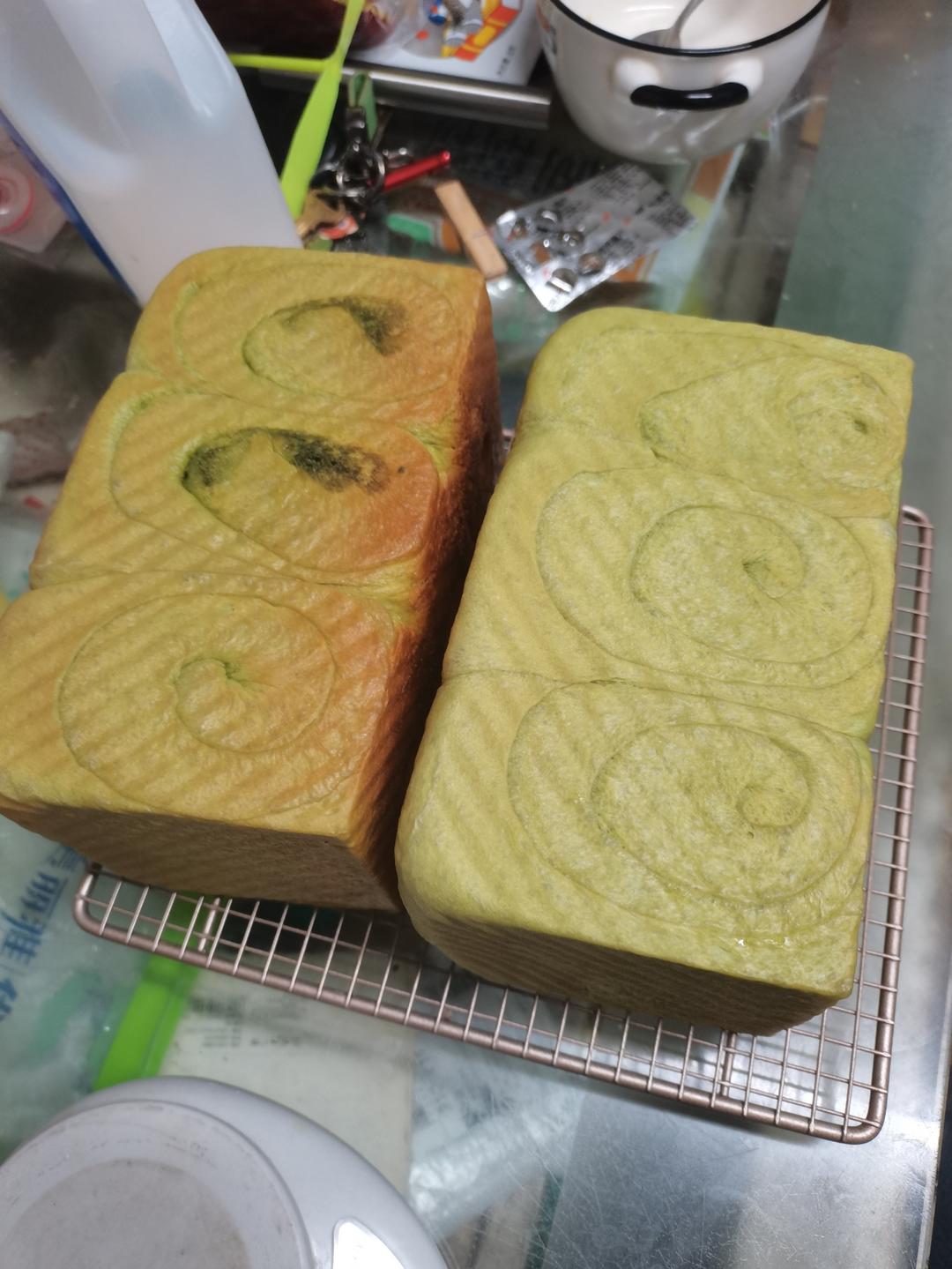 好好吃、好好吃的双倍开心果酱吐司
