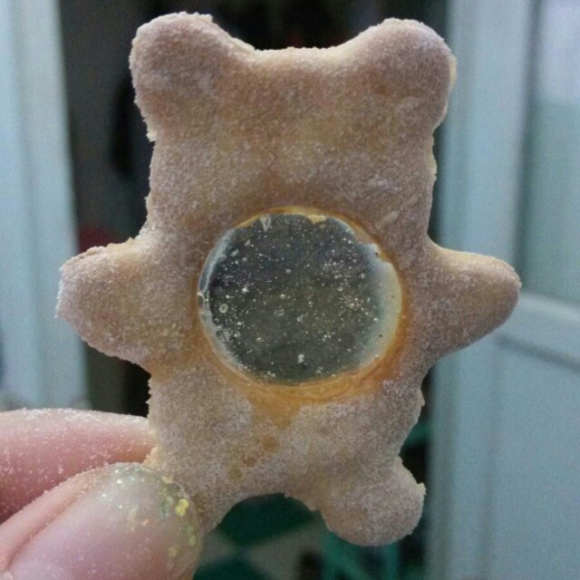 missxiao喵78做的玻璃糖饼干