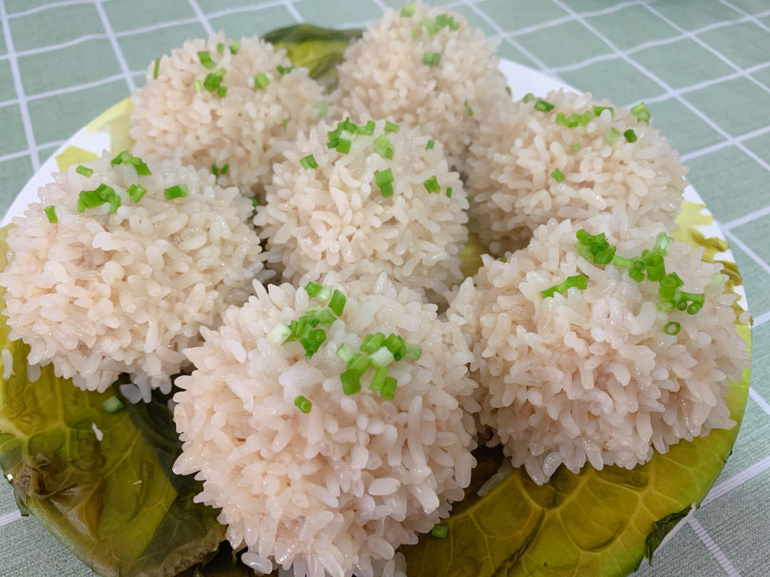 清香糯米莲藕肉丸