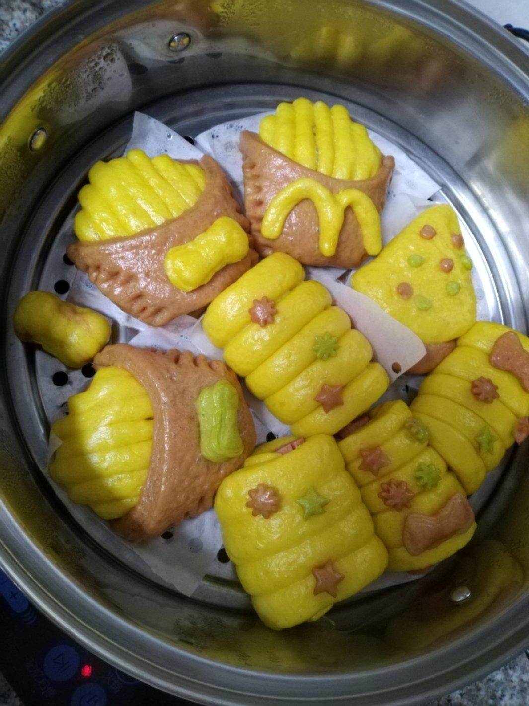 《猪年大吉》卡通馒头