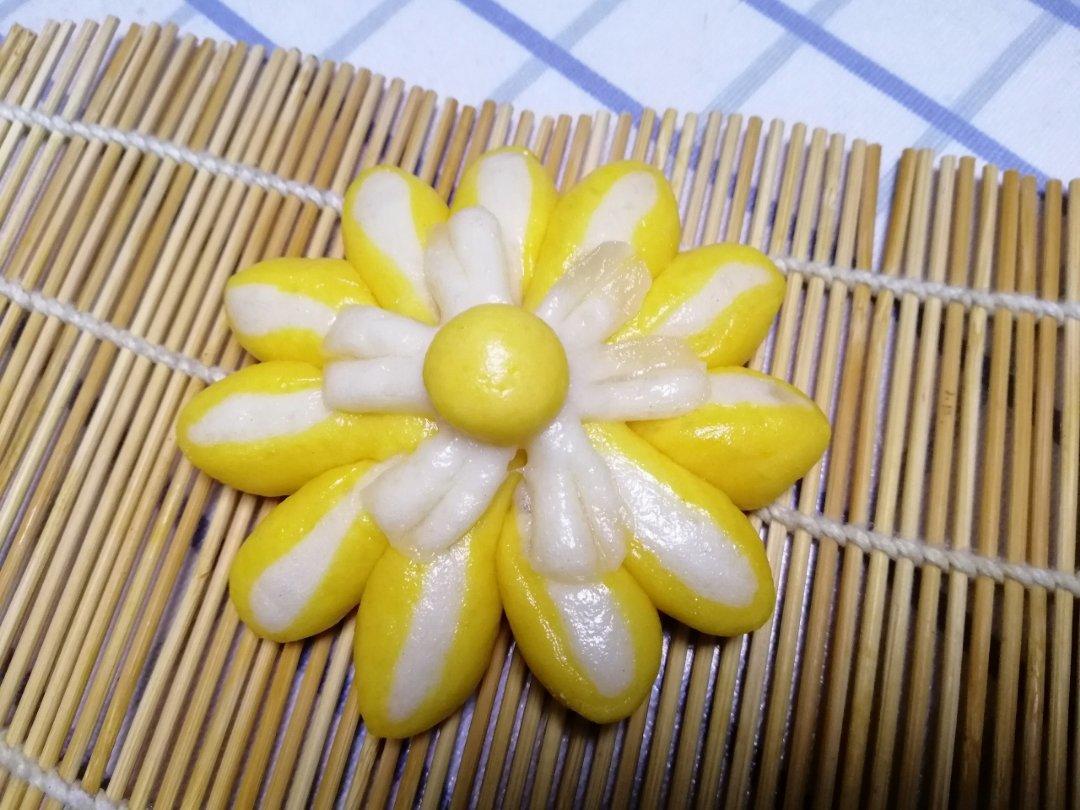南瓜花卷馒头