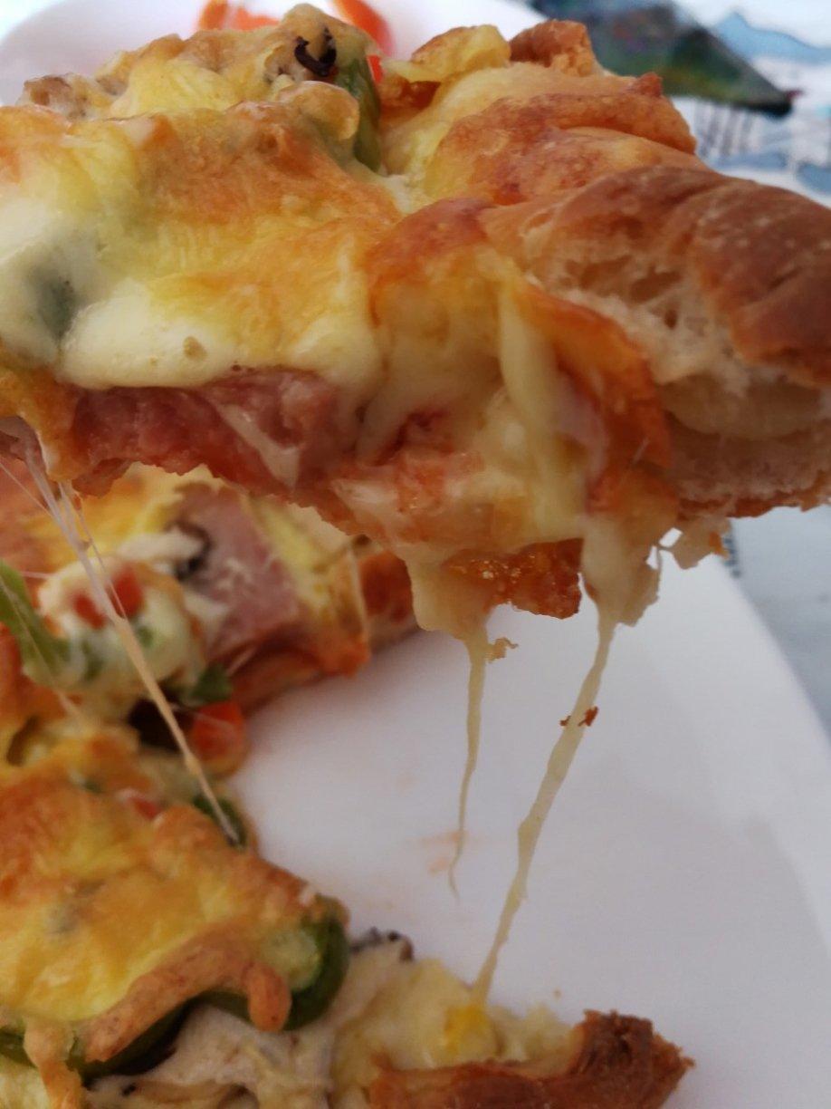 简单又好吃的8寸芝心披萨（含松软饼皮做法）