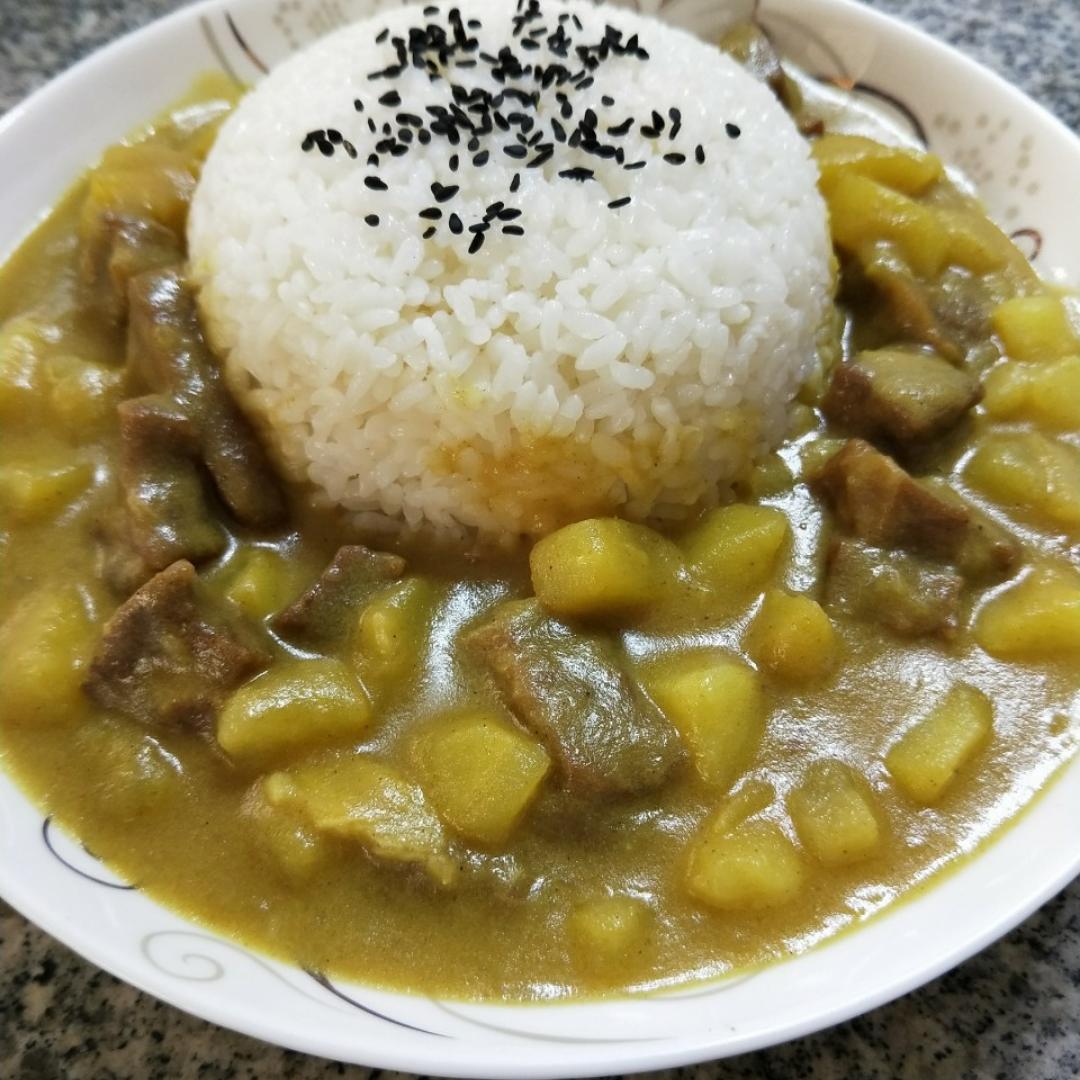 咖喱牛肉