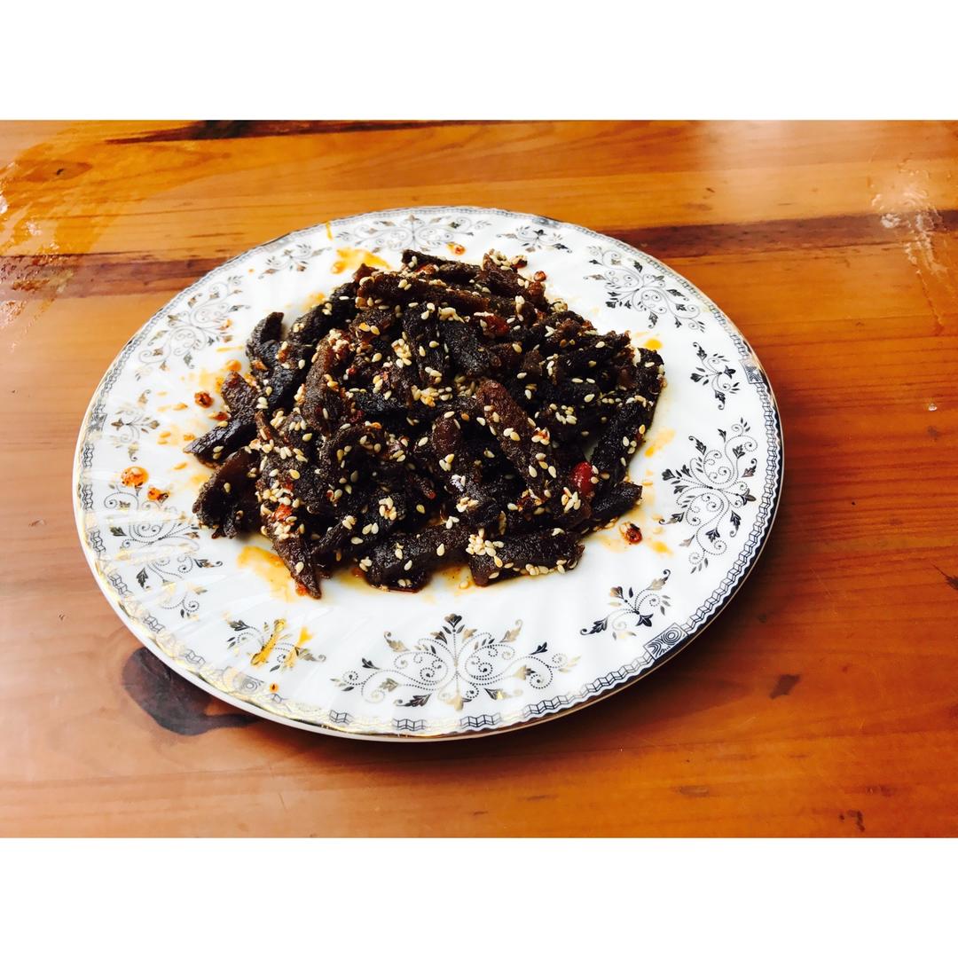 麻辣牛肉干