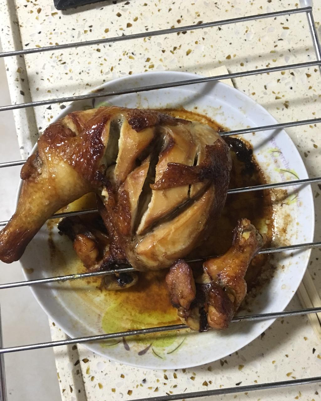微波炉烤鸡腿