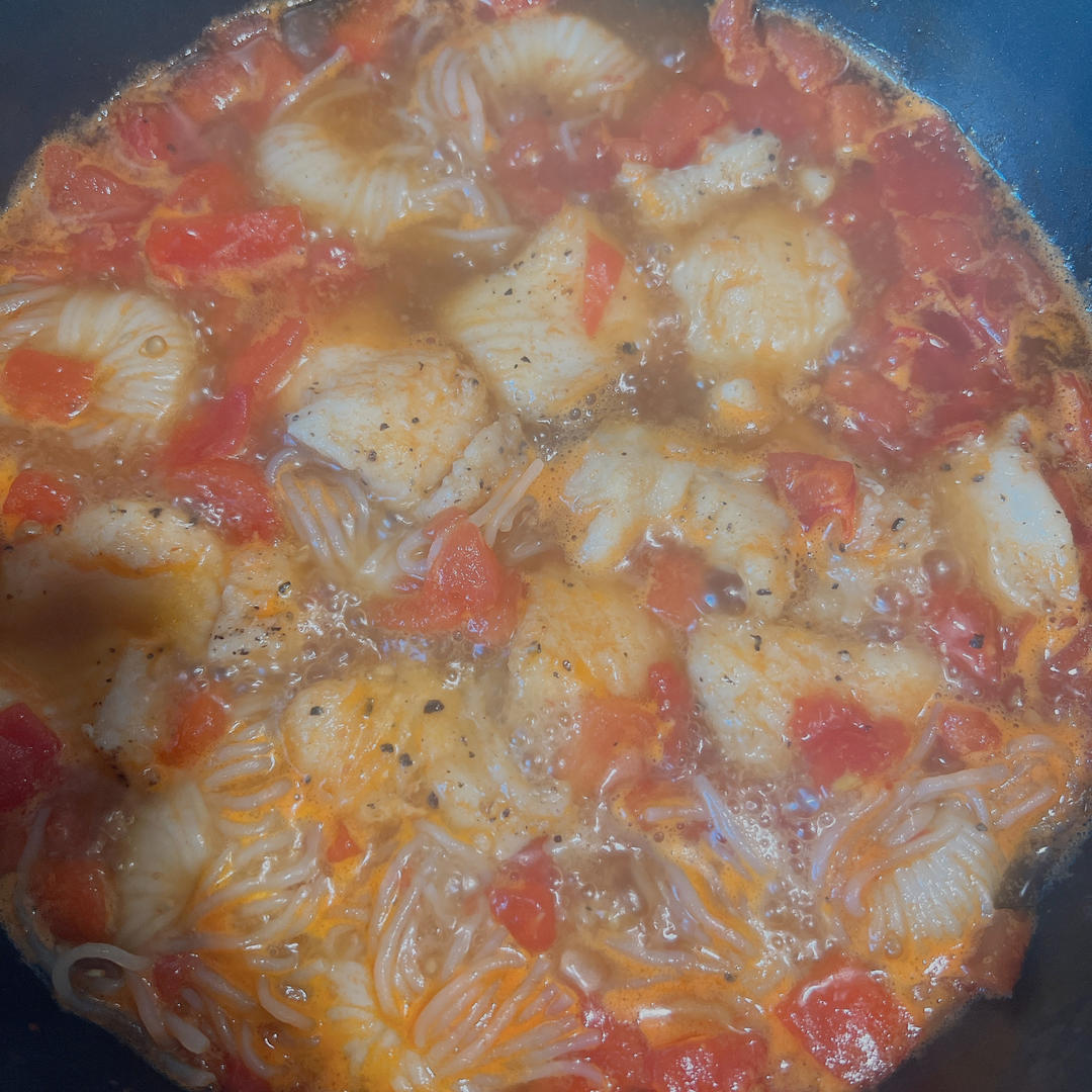 低脂食谱🌟番茄龙利鱼汤🌟低热量高蛋白