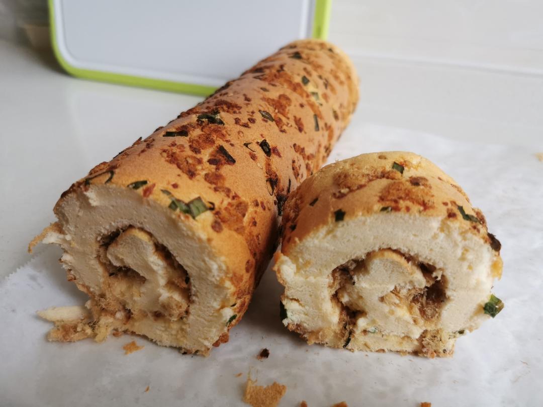 怎么卷都不裂的肉松蛋糕卷