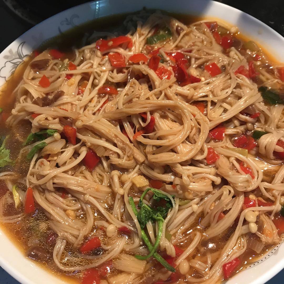 香辣水煮金针菇