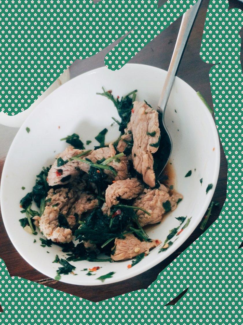 无油低卡的香菜牛肉，夏天减肥就要吃凉拌牛肉