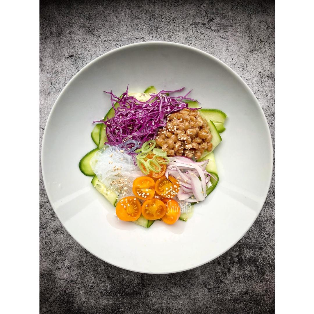 和风纳豆沙拉Natto Salad