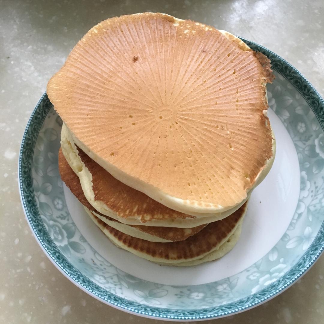 超级简单pancake【无黄油健康版】