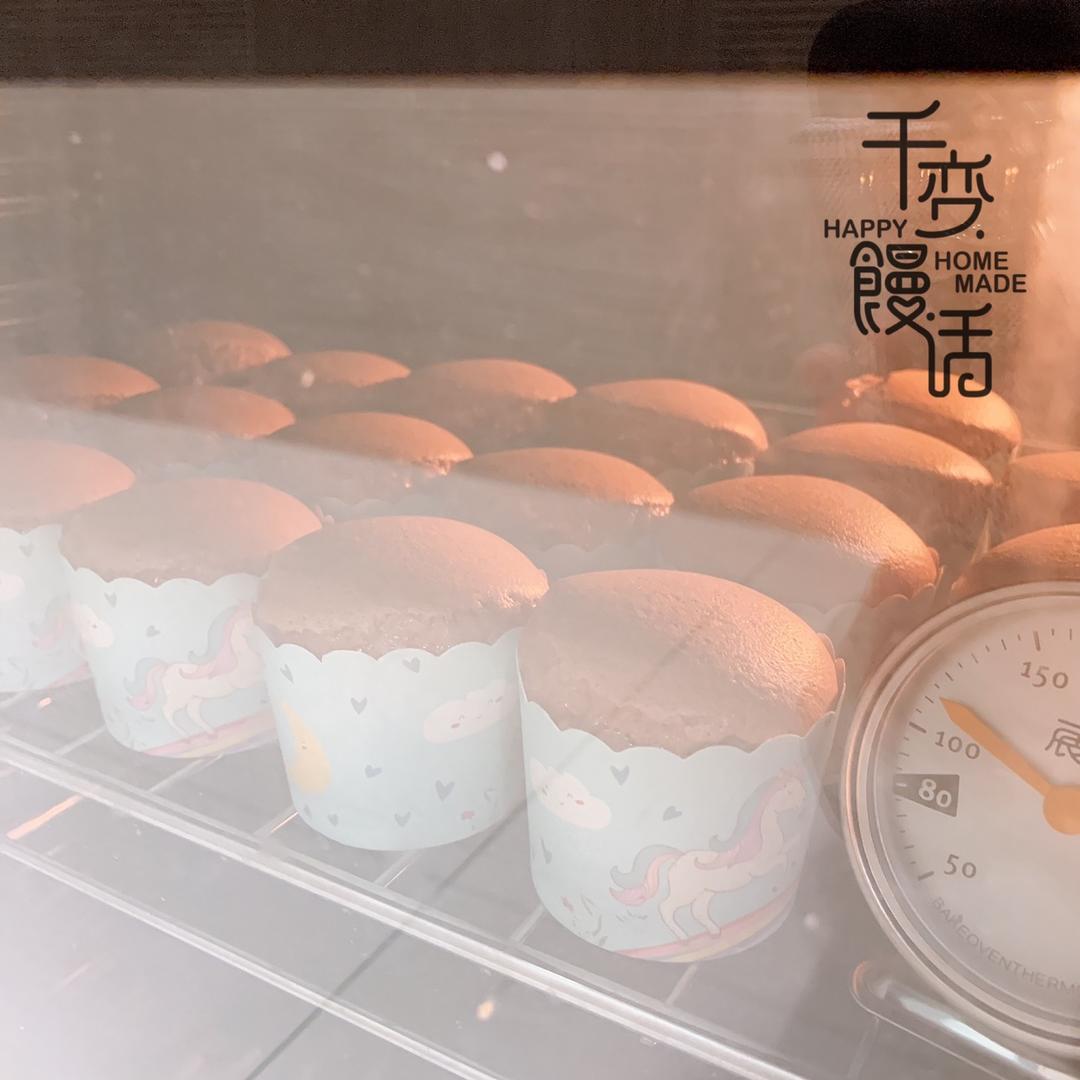 巧克力戚风杯子蛋糕