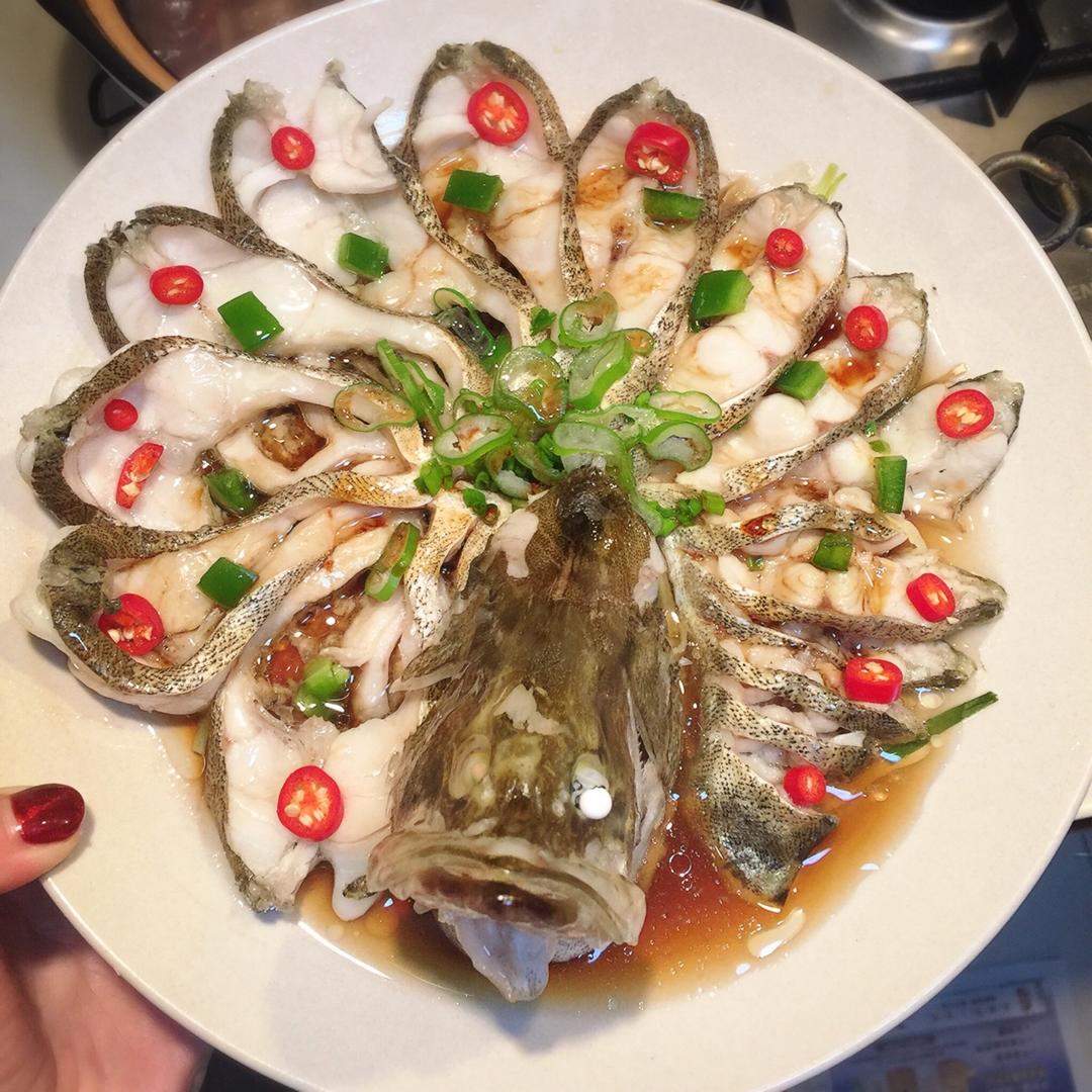 年夜饭的颜值担当<孔雀开屏鱼>