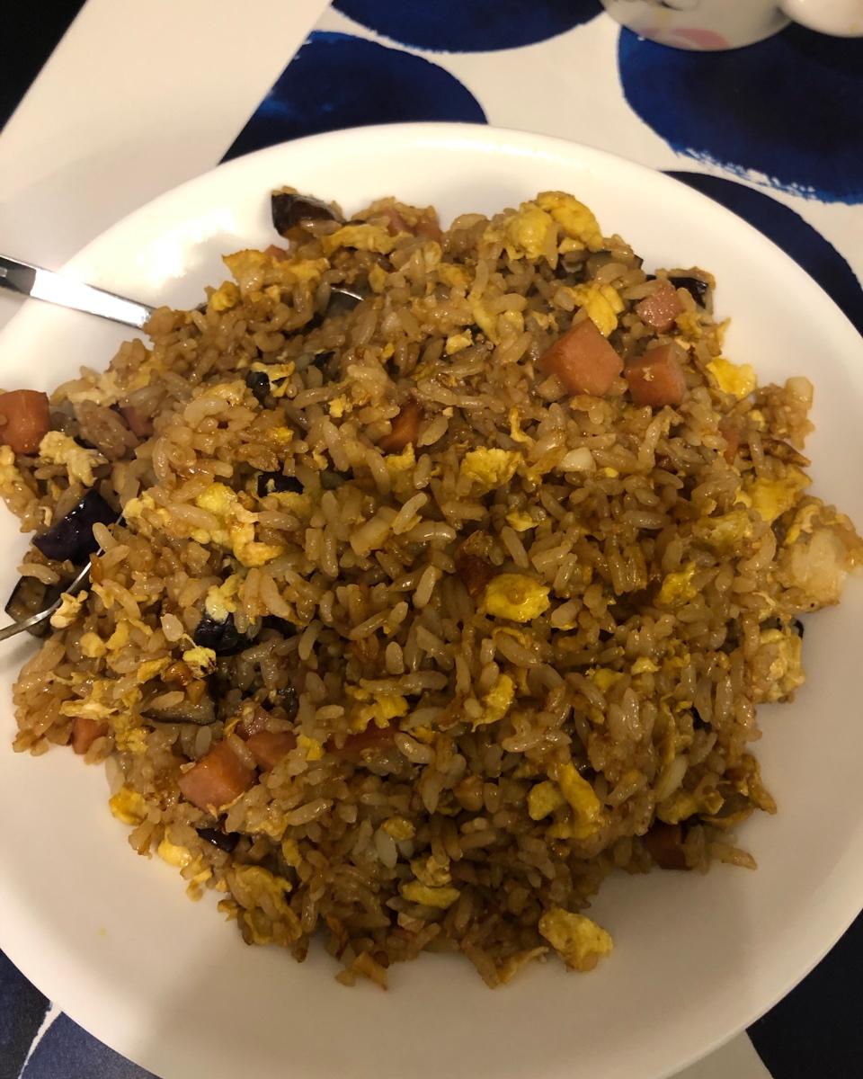 茄子炒饭
