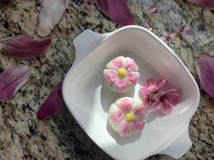 桃花糯米糍-李子柒的春日鲜花盛宴的做法 步骤6