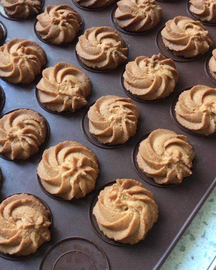 零失败花纹超级立体的黄油曲奇