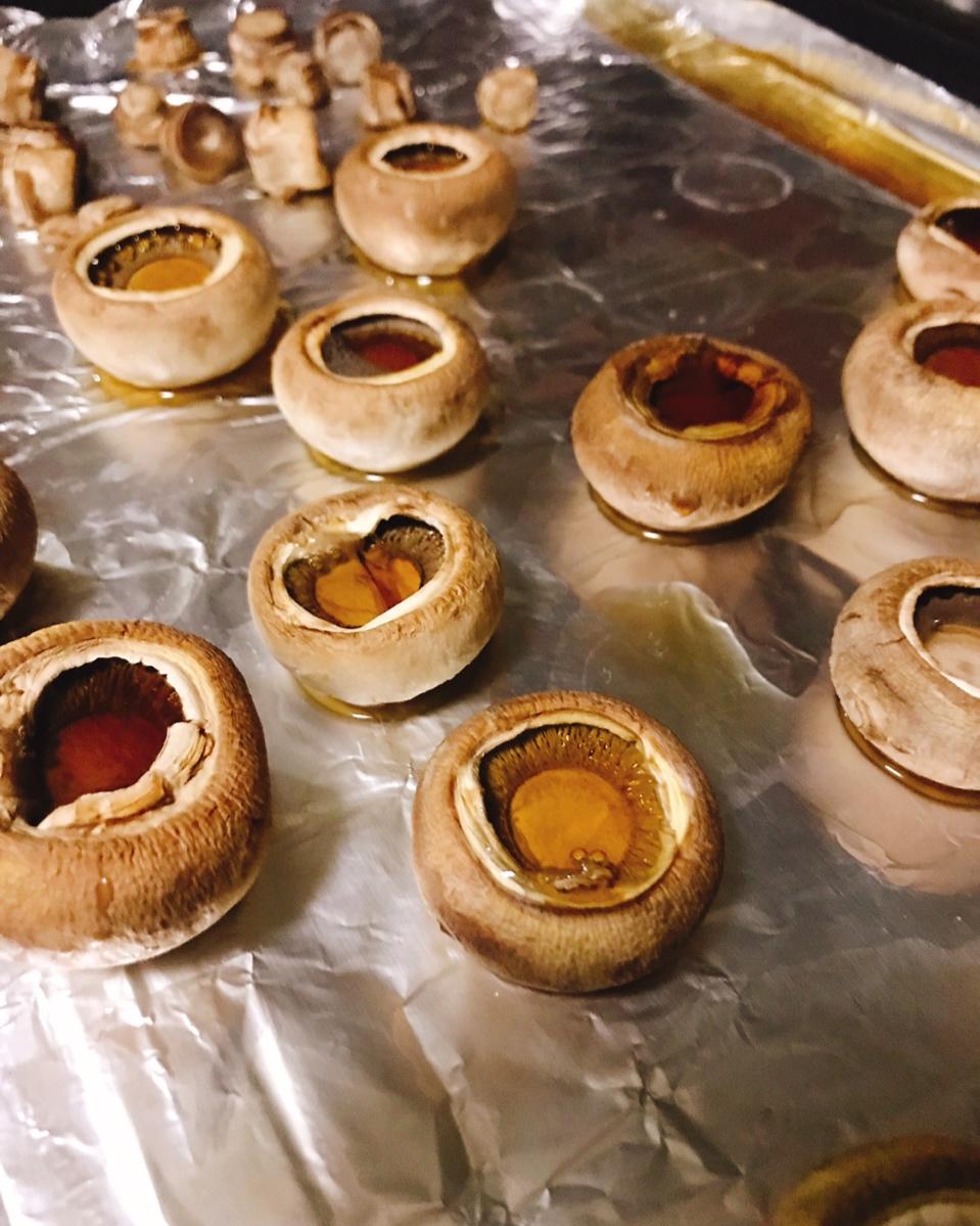 烤口蘑(烤箱)(减肥食品）