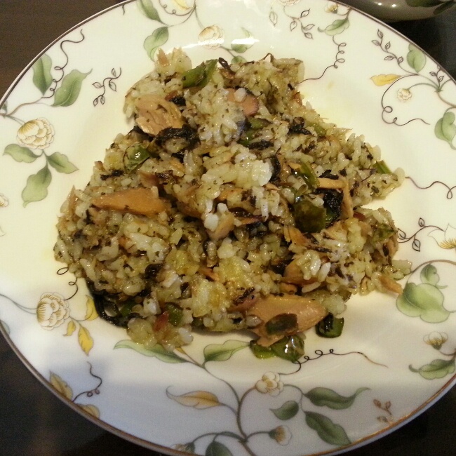 橄榄菜金枪鱼炒饭