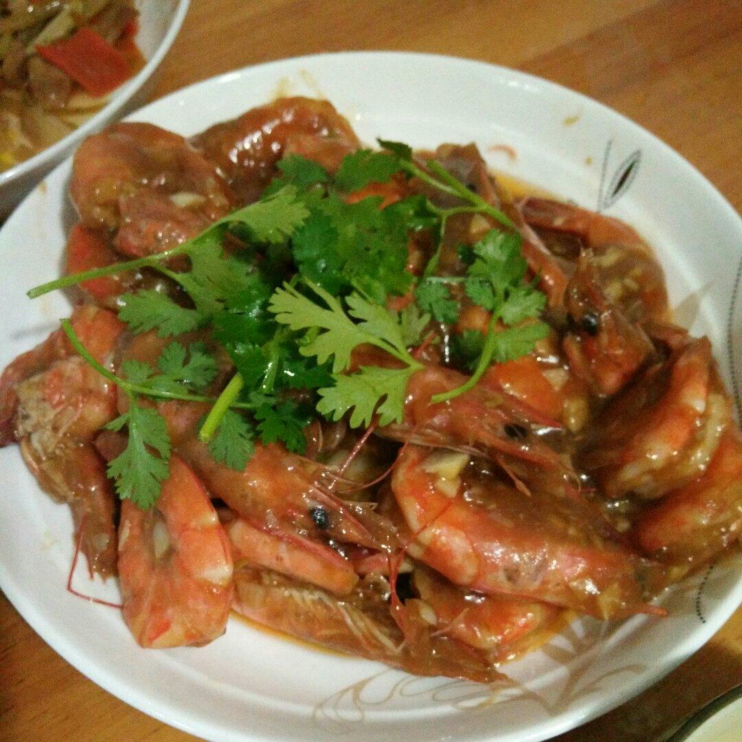 十分钟做好吃的红烧大虾