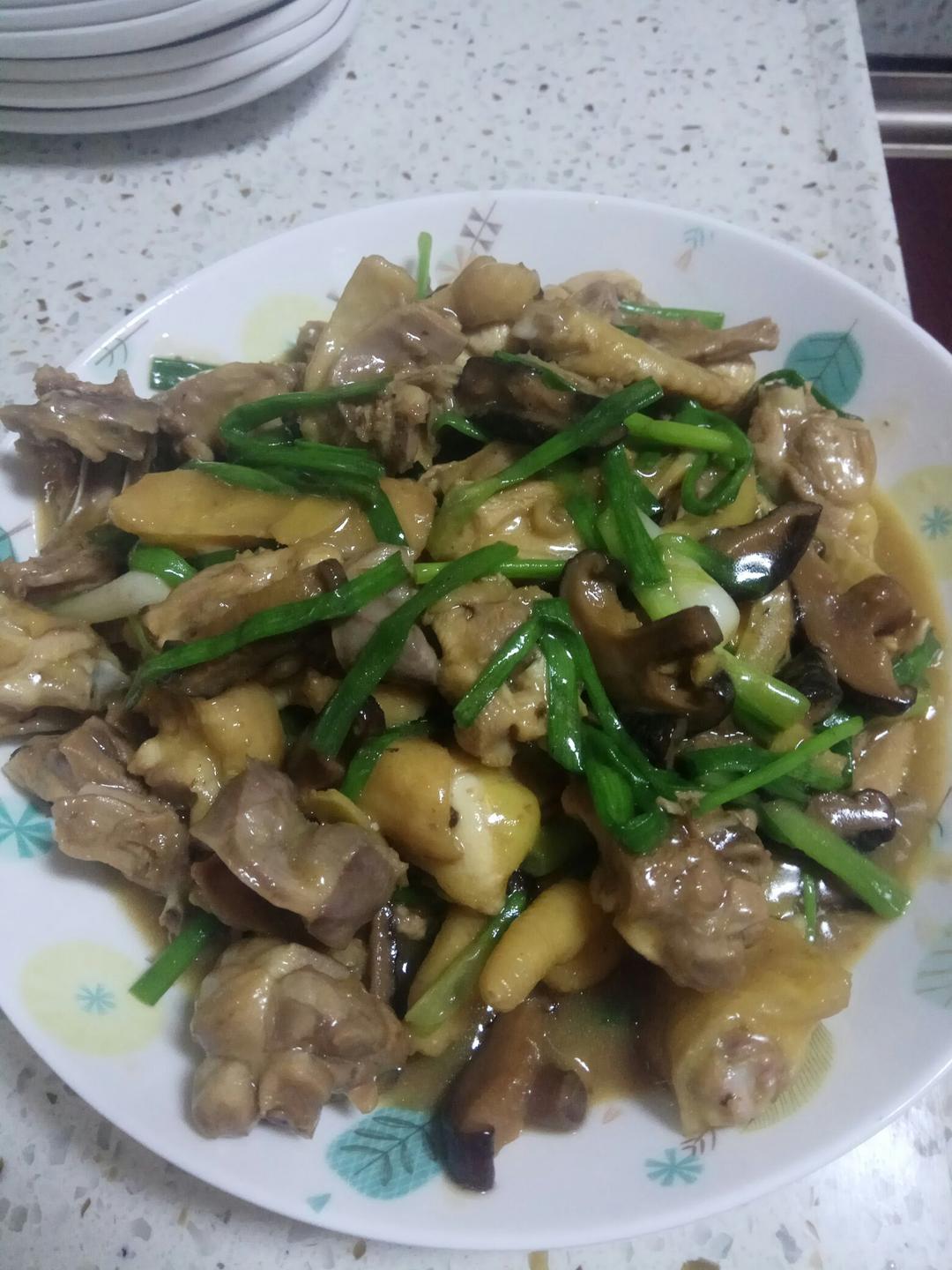 香菇滑鸡