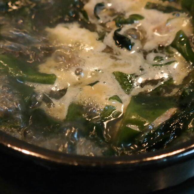 韩国海藻汤饭的做法
