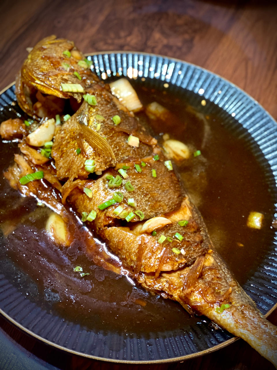 红烧黄鱼—鱼皮不破的小窍门