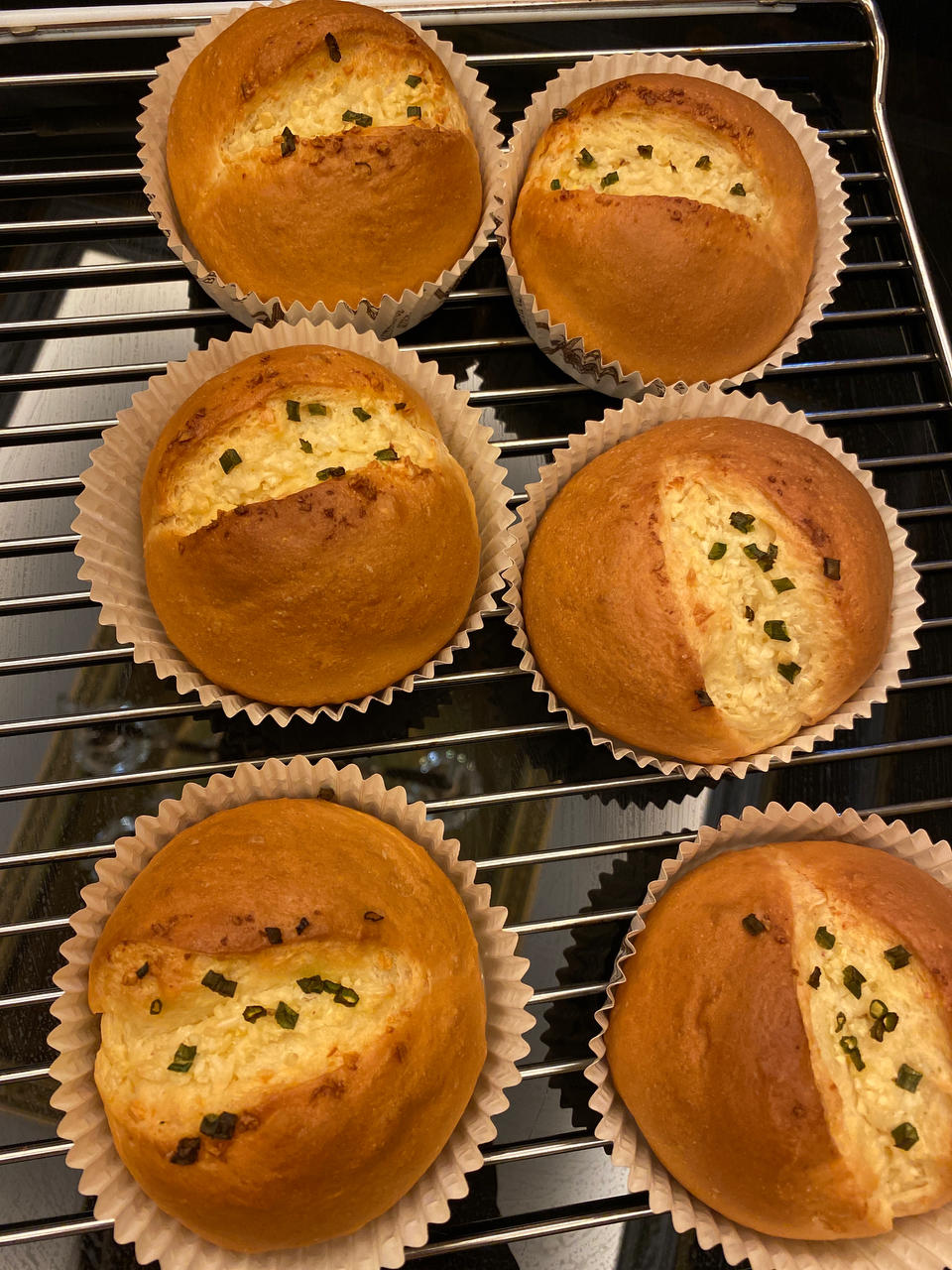 一次发酵，满屋飘香巨好吃的蒜香面包