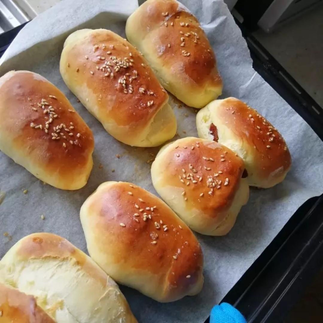 松软手工版牛角包