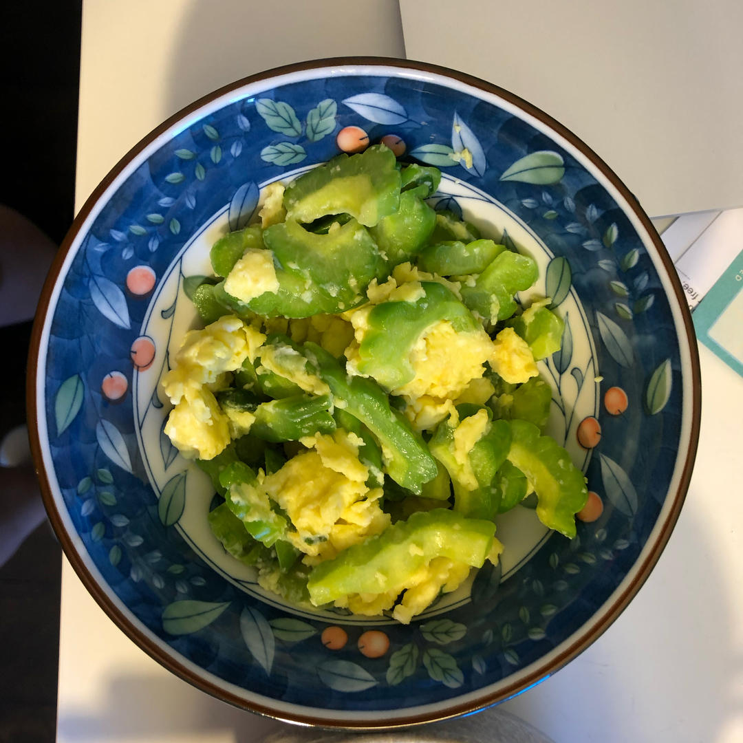 苦瓜炒蛋（清火菜）