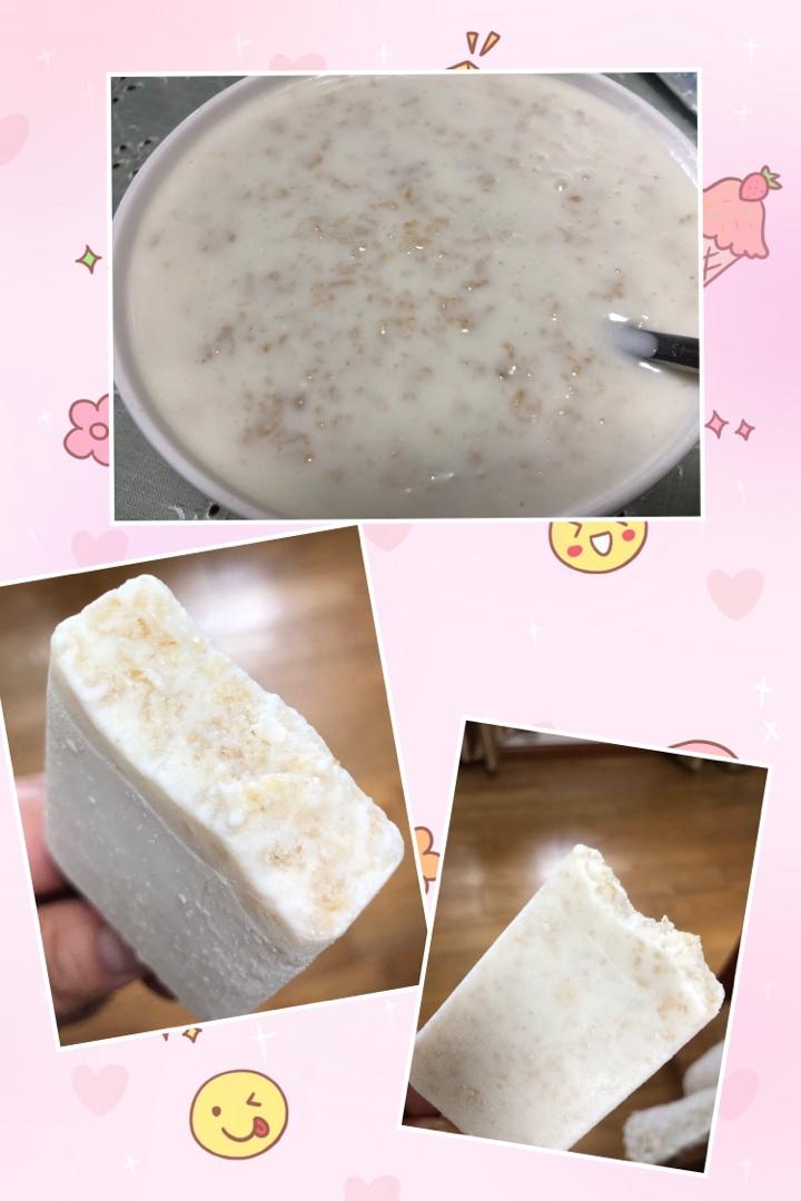 椰香蜂蜜燕麦冰棒【曼食快语】