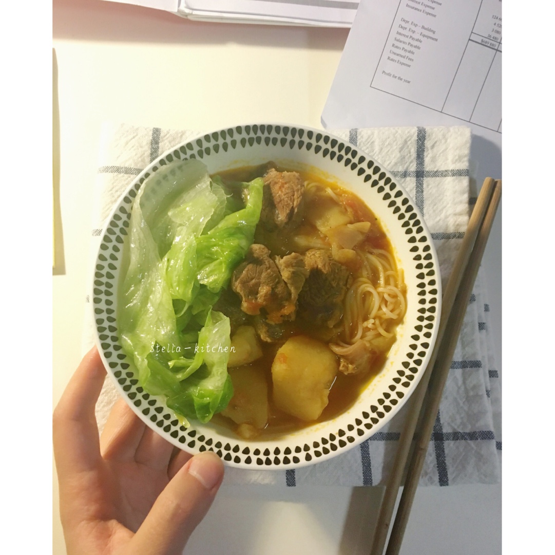 【曼食慢语】茄汁牛肉面