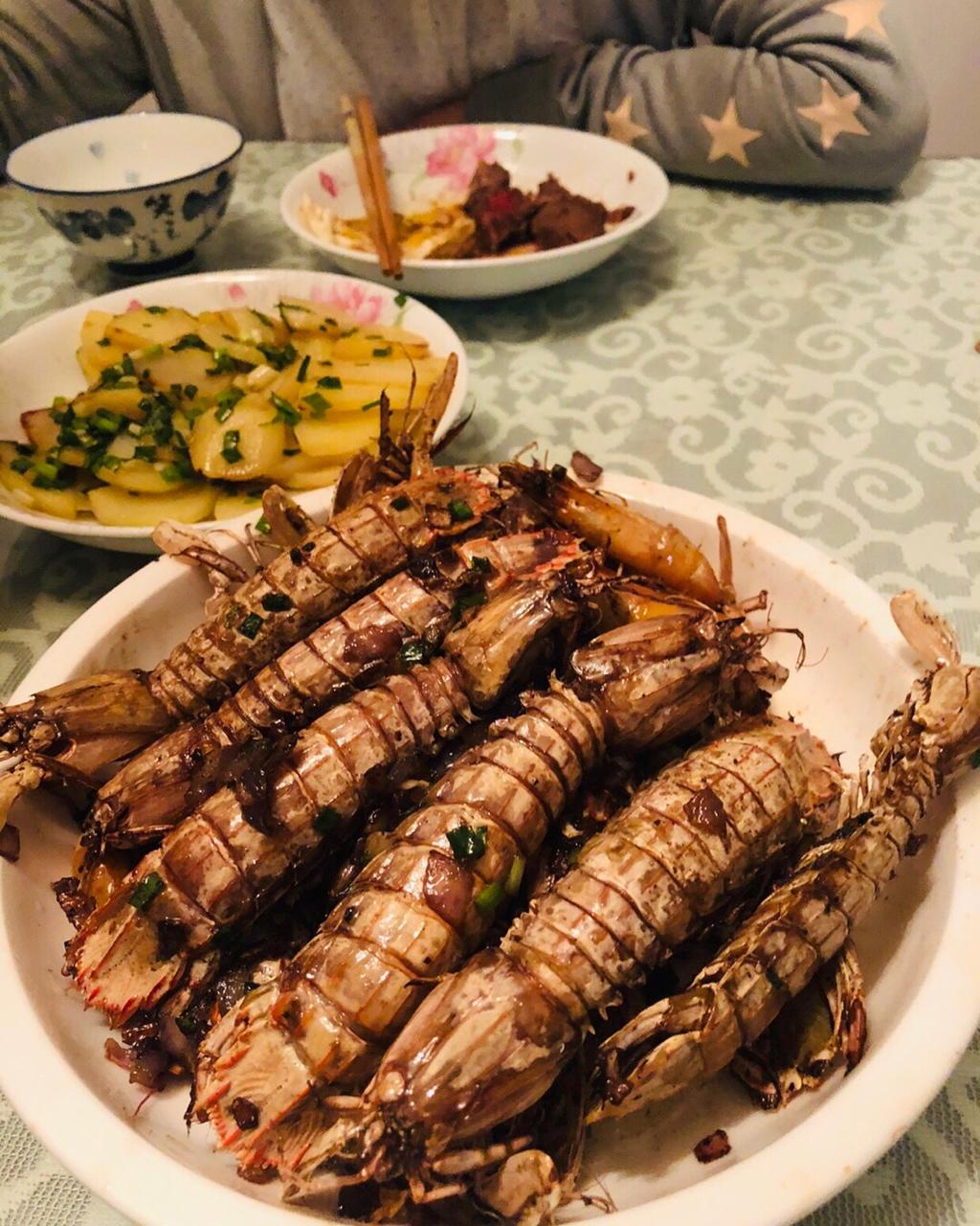椒盐皮皮虾