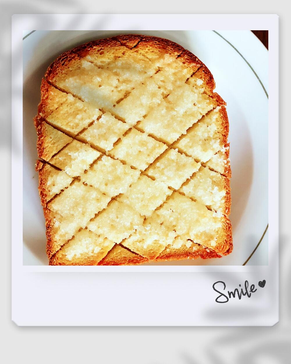 奶油砂糖厚片土司