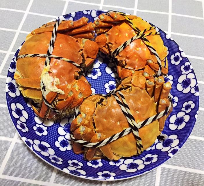 清蒸大闸蟹