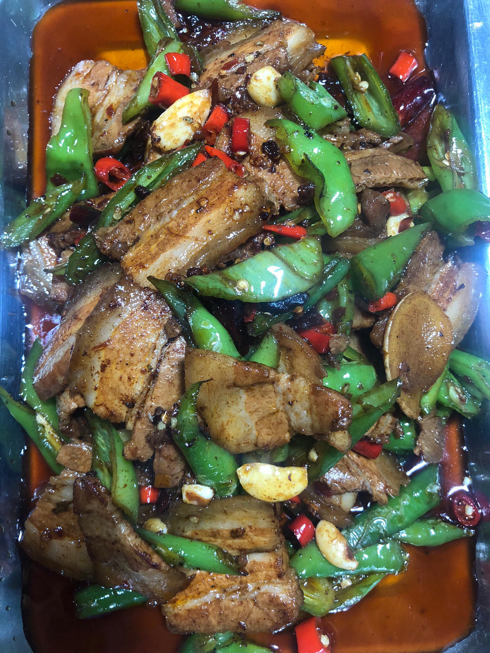 请给我十碗米饭的米饭杀手！辣椒炒肉！（小炒肉）