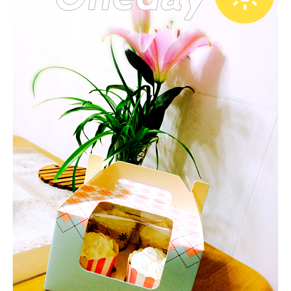 软绵绵戚风纸杯蛋糕