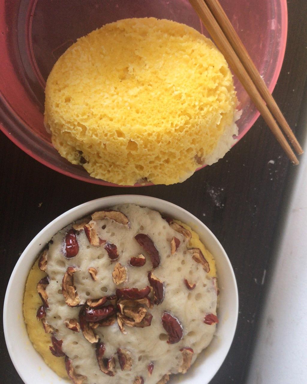 6分钟红糖大枣发糕（微波炉版）