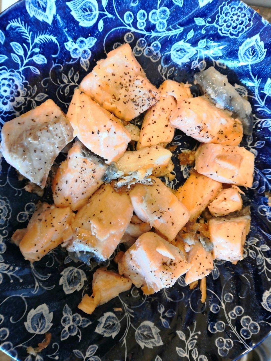 健康低卡0失败——三文鱼最最简单的做法