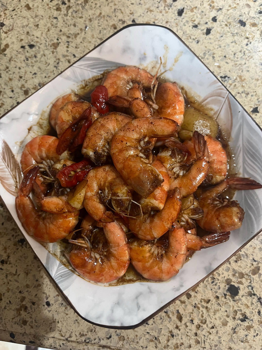 家庭版油焖大虾