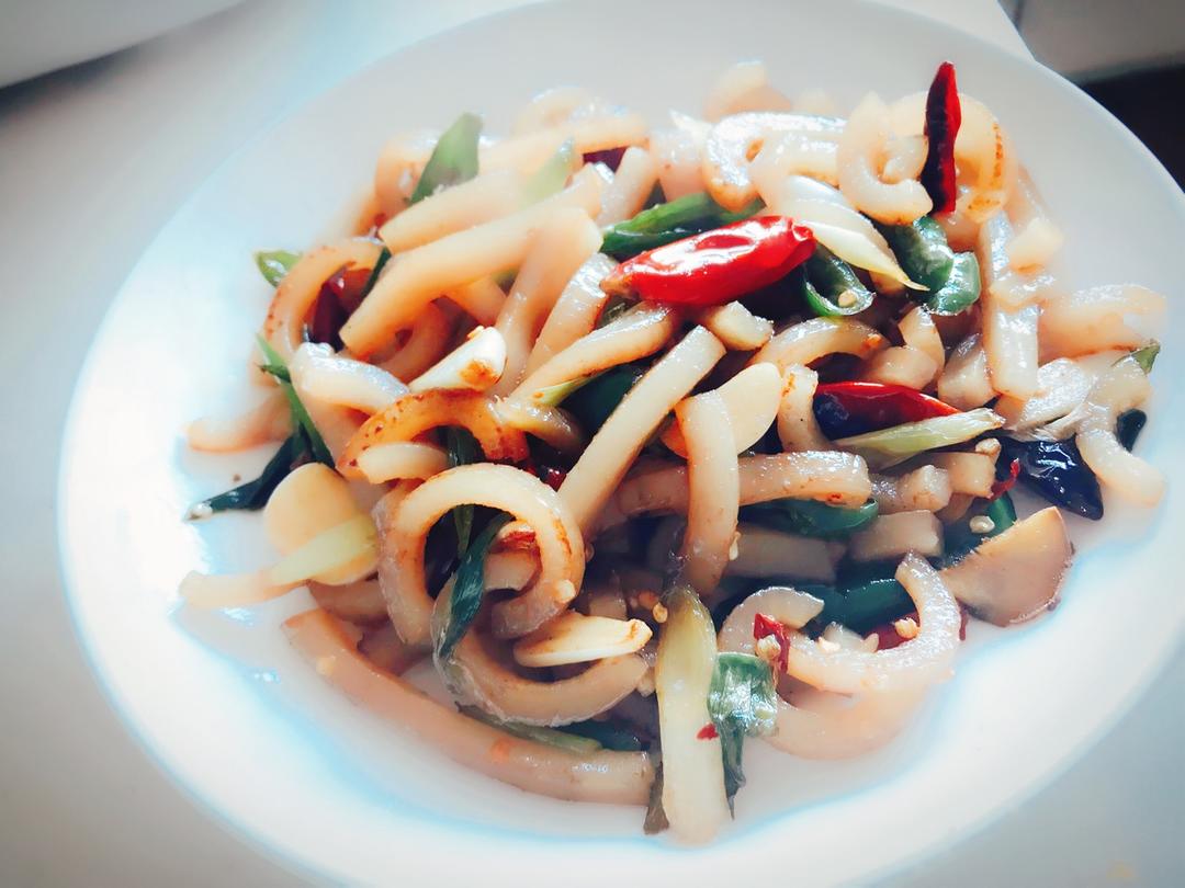 辣炒猪皮（两吃）