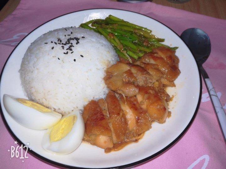【照烧鸡腿饭】