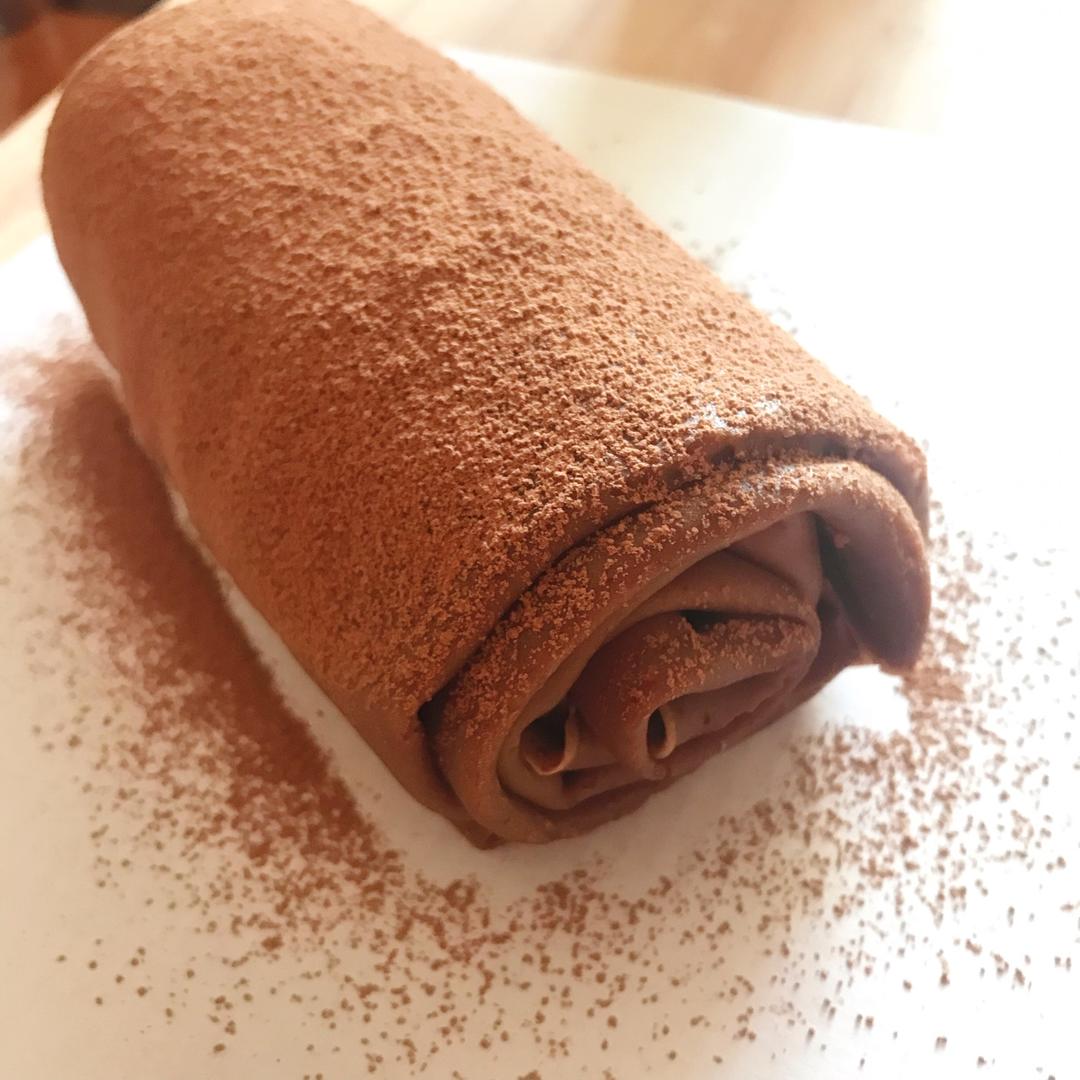 网红食谱│抹茶毛巾卷