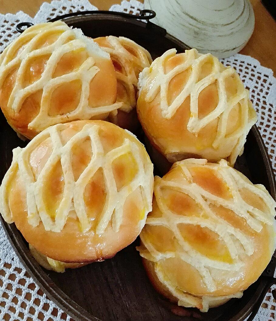 香酥网格面包的做法